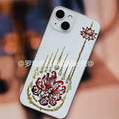 手机贴纸娜娜通金属手机贴电脑贴泰国特色工艺九尾狐手机贴C