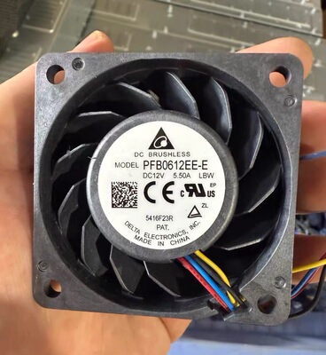 PFB0612EE-E 12V 5.50A 6038 4线暴力风扇