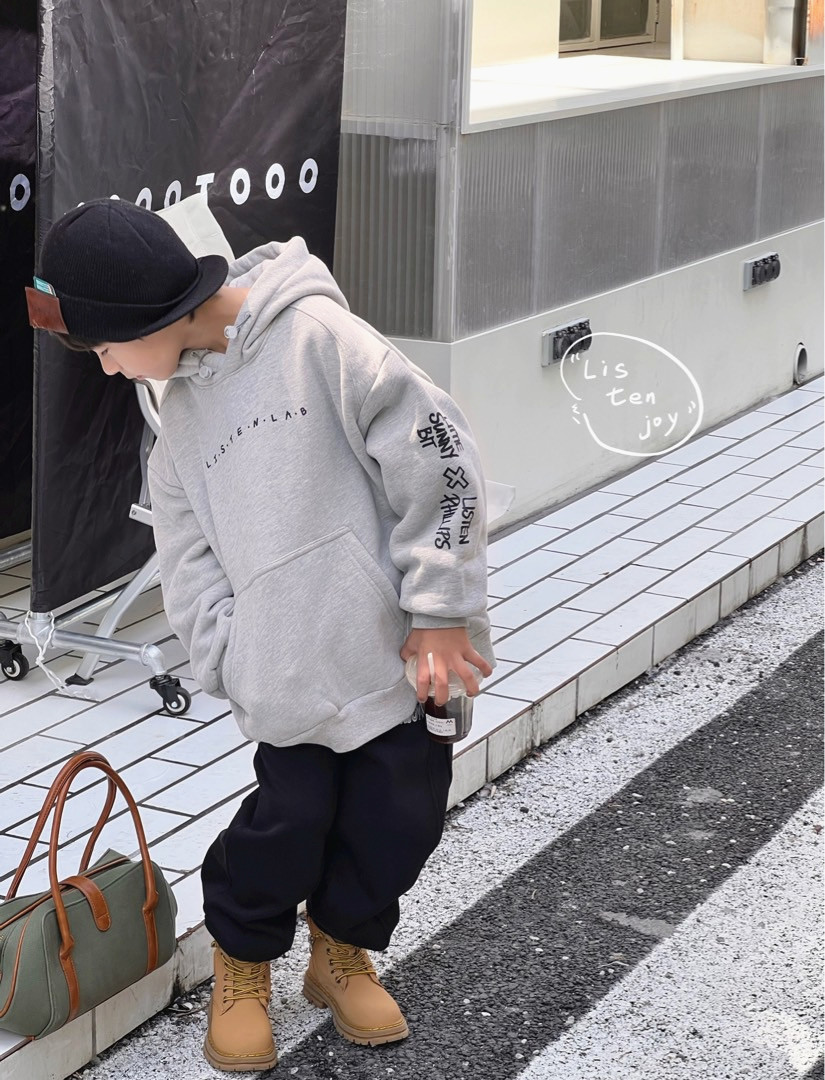 韩国运动裤子童装宽松