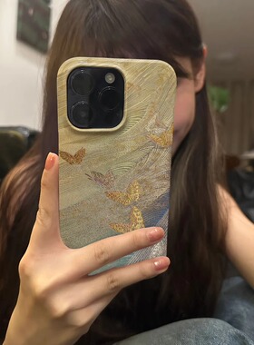 刻画金蝶新款二合一适用华为mate60/50/40/30pro全包p60pro手机壳nova11/10/9/8/7保护套p50/p40小米14pro