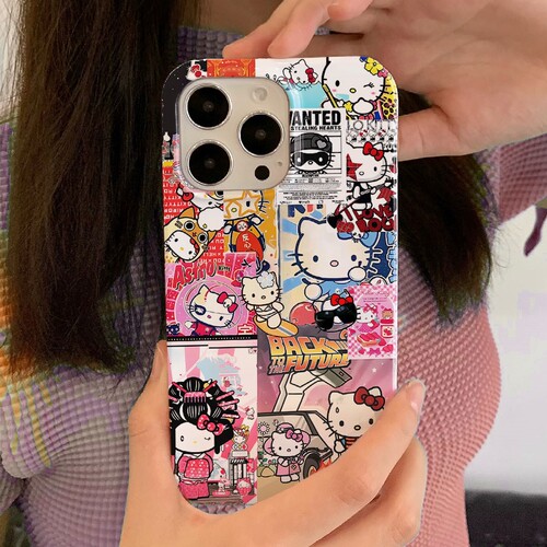 海报猫咪~适用iPhone15promax苹果13小米14新款mate60华为p70e适用nova12荣耀90菲林手机壳vivox100nova12pro