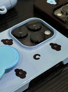 蓝色云朵菲林~适用华为mate50手机壳p40硬外壳mete30女生nova10se新款9曲面屏8全包畅享20pro个性5创意7小众6