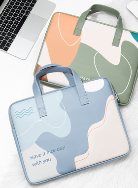 2025新款手提电脑包适用华为matebook14苹果macbookpro13.3笔记本15.6内胆12air13.6寸小米联想小新thinkpad