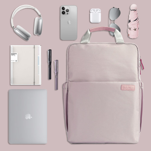 双肩包适用小米redmibookpro15背包pro14笔记本redmibook14二代air13游戏本Ruby红米16寸小众防震防摔女学生