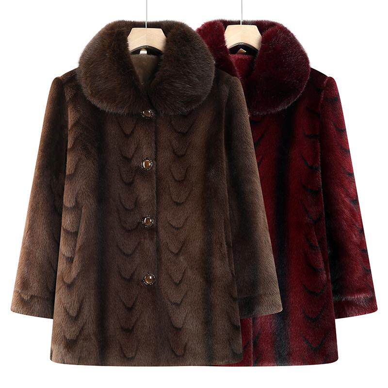 奶奶加绒大衣中老年人金貂冬装加厚水貂保暖老太太衣服妈妈外套,女装/女士精品,中老年女装,淘宝优惠券,粉丝福利购,淘宝优惠卷