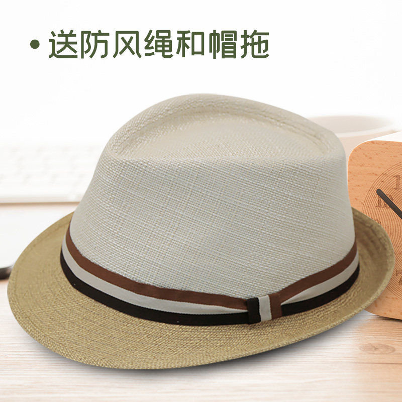 礼帽男女士中老年人爸爸透气夏天