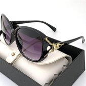 偏光太阳镜女士2025新款 墨镜女款 高级感防晒夏季 防紫外线眼镜防风