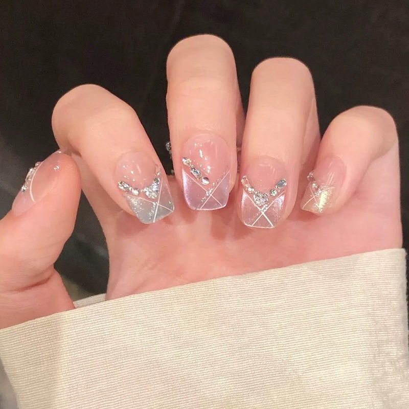 手工儿童美甲穿戴甲高级感中长款糖果派对假指甲贴片2026马年新款,彩妆/香水/美妆工具,穿戴甲/甲片,淘宝优惠券,粉丝福利购,淘宝优惠卷