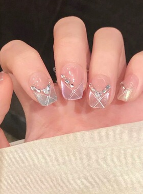 儿童美甲糖果派对假指甲贴片