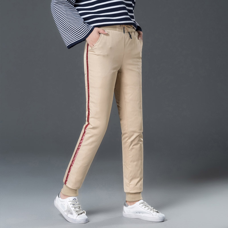 时尚羽绒裤女外穿高腰显瘦户外运动加厚保暧白鸭绒女式小脚棉裤子|msdalam kategori Butik wanita / wanita, seluar, seluar/seluar ke bawah - dari Buy2taobao.com untuk memberikan perkhidmatan ejen Taobao profesional membeli