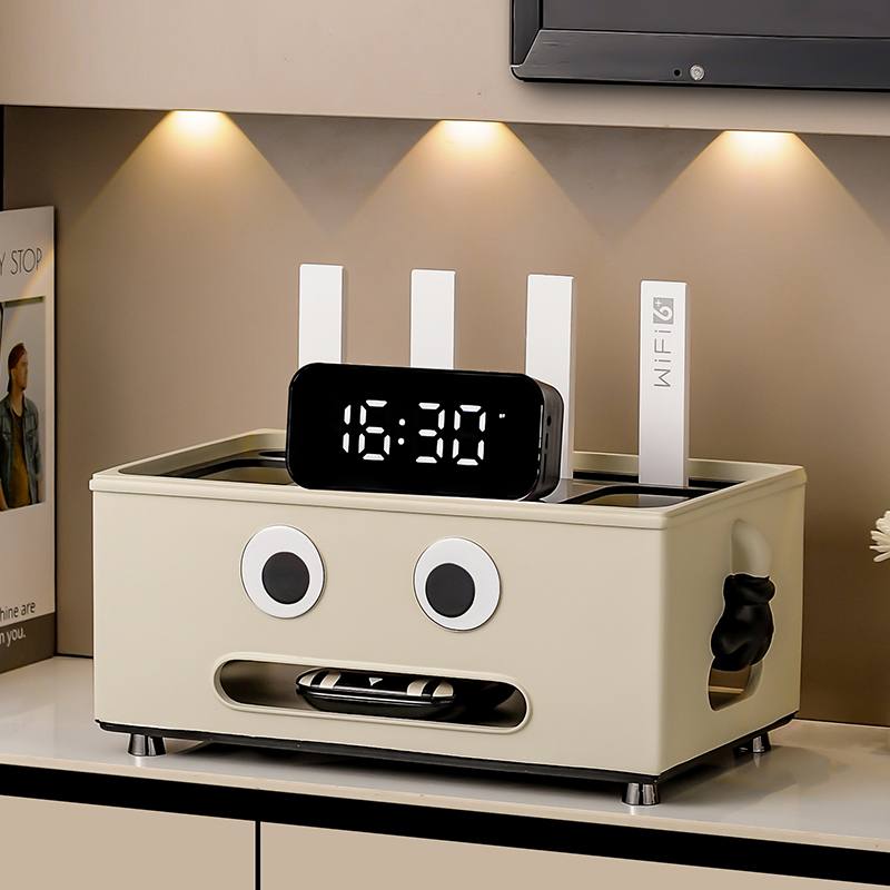 无线路由器网线电线收纳盒子神器