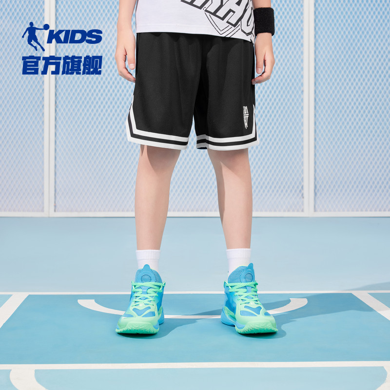 乔丹童装男童短裤2026夏季新款