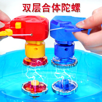 Original super change zhantuo station top toy new Samsung boy children's cable rotation battle body Tuoluo 2