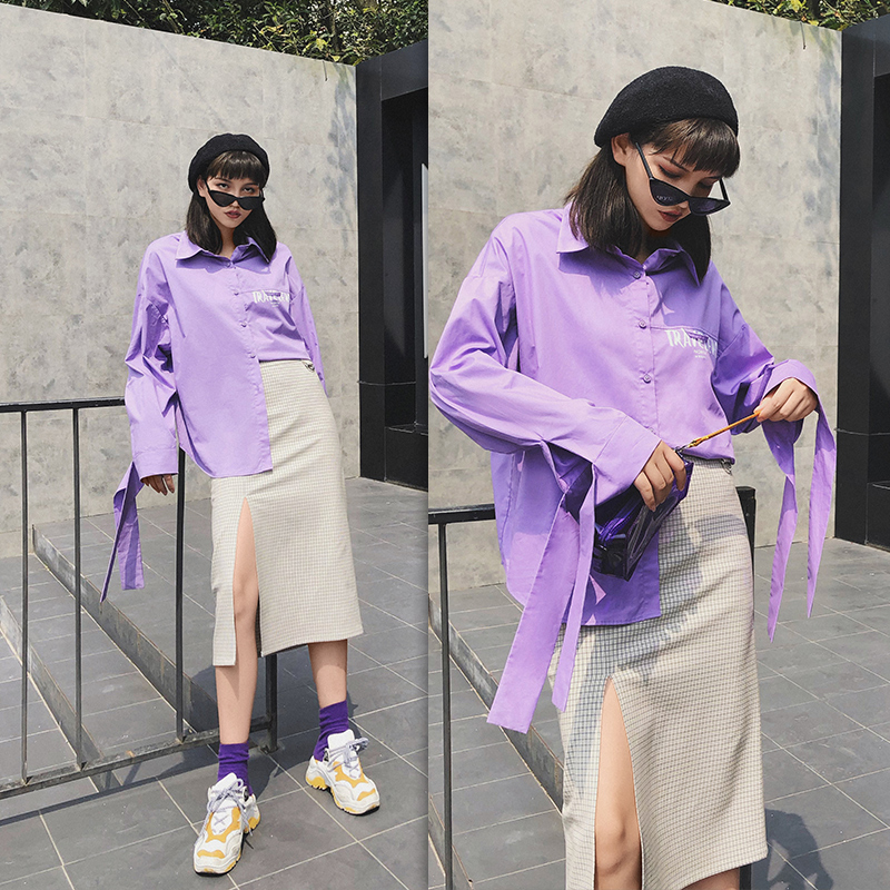 SNÔ´´Éè¼ÆÅ®×°ºÚÉ«chic³ÄÒ¸Ûζ2018ÄêÇ^пî³ÄÉÀÉÏÒÂÅ®¸´¹Å