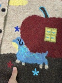 编号851～899大码 叠穿背心上衣 加厚无袖 胖mm小熊针织马甲女装 冬季