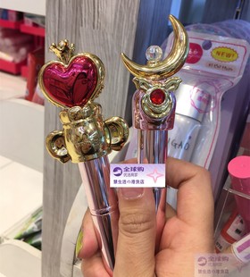 代购 日本美少女战士新月棒/螺旋爱心月权杖腮紅刷 粉扫自动伸缩