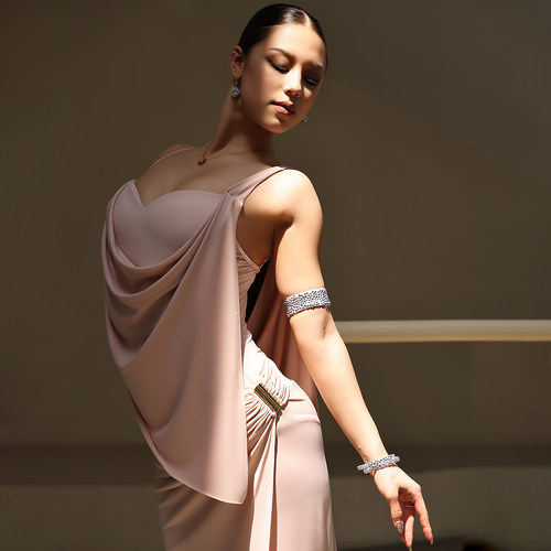 Udance女士不规格吊带体服舞蹈服