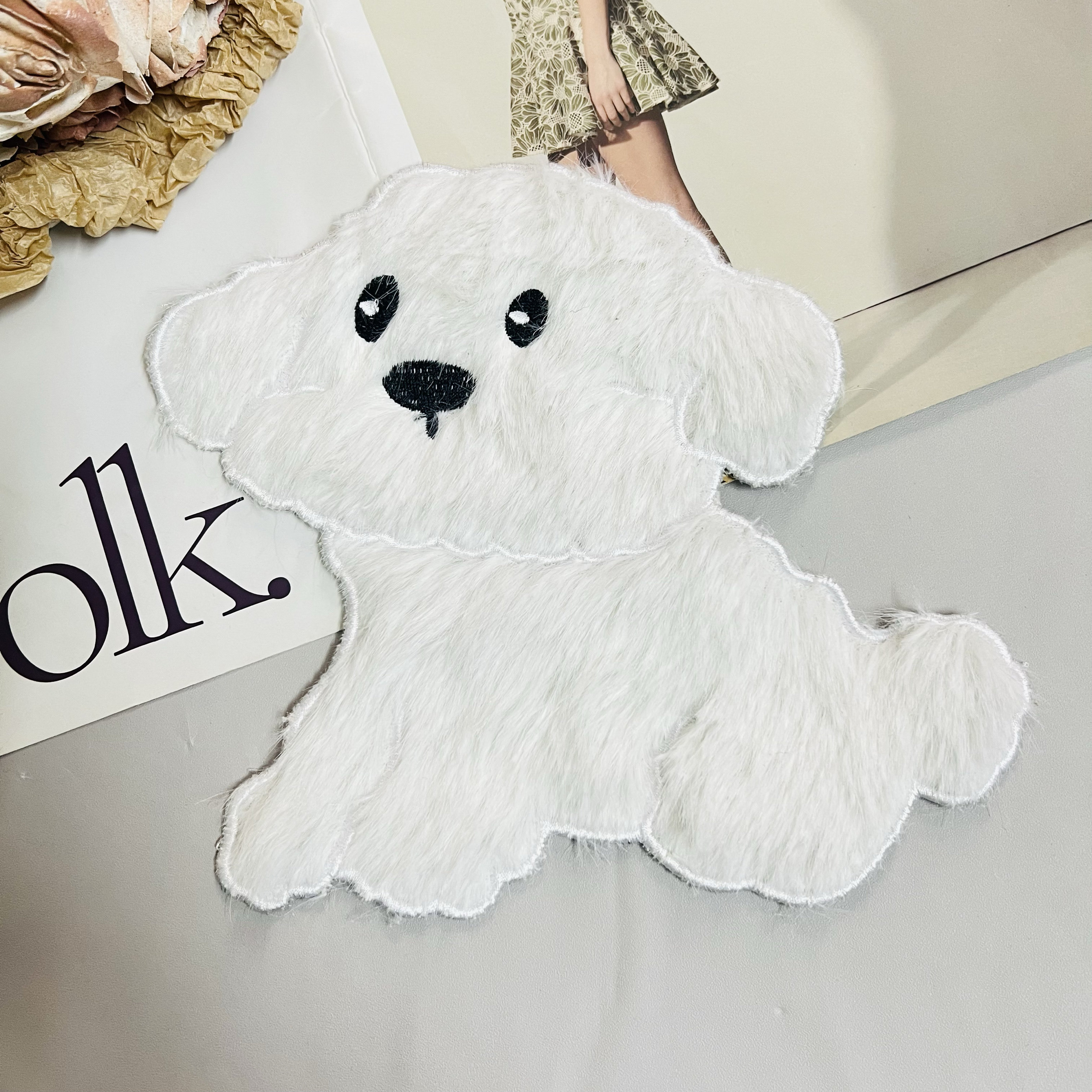 百搭宠物小狗动物图案diy刺绣布贴补丁精致时尚衣服装饰贴布辅料,居家布艺,布贴,淘宝优惠券,粉丝福利购,淘宝优惠卷