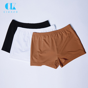 拉丁舞服女儿童安全裤防走光薄款四角打底裤透气平角裤底裤G41