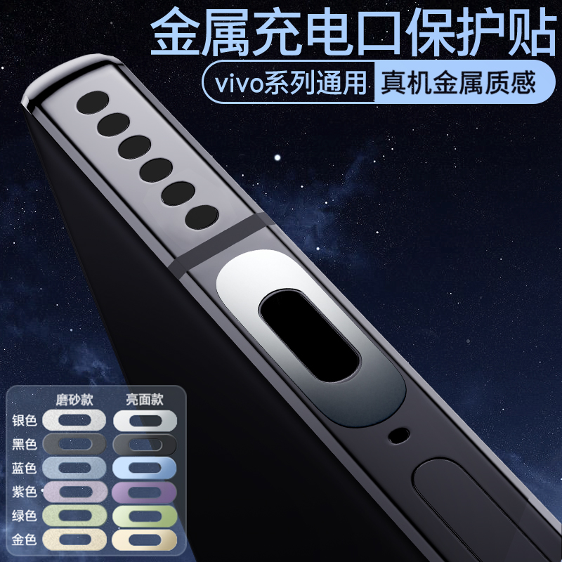 vivo手机iQOO手机充电口保护贴