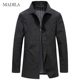 玛帝拉翻领纯色休闲风衣男短款 外套 商务轻薄夹克衫 2026春秋季 新款