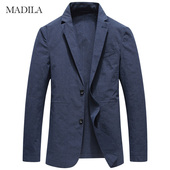 便装 玛帝拉男士 小西装 帅气单西春秋新款 上衣先生外套 休闲西服修身