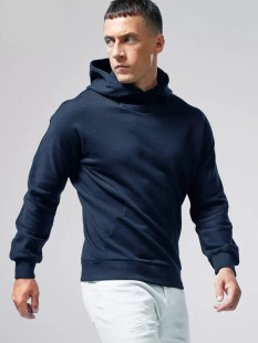 宽松连帽上衣外套卫衣重磅棉修身运动美式潮牌秋冬季带帽衫外套