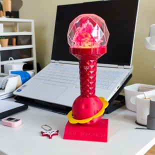 定制华晨宇火星能量棒应援棒底座收纳展示底座