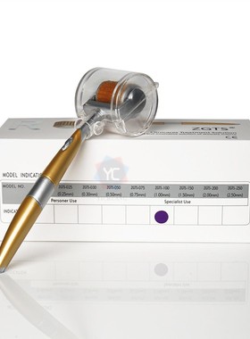 192NeedlesZGTSTitanium Microneedle Derma Roller钛金滚轮批发