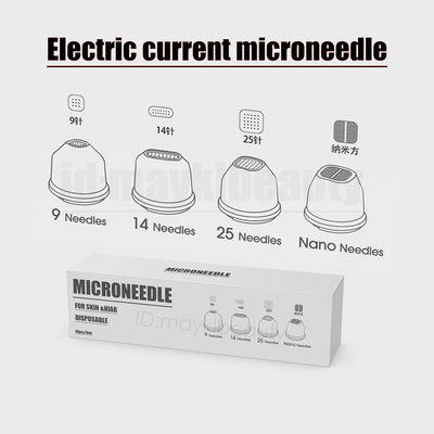 Microcurrent dermapen Microneedle14/25pins头皮黄金微针耗材