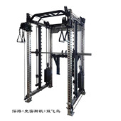龙门架多功能 史密斯机 第5代飞鸟双把手综合训练器 深蹲架卧推架