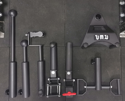 核心训练杠铃划船配件爆发力炮筒