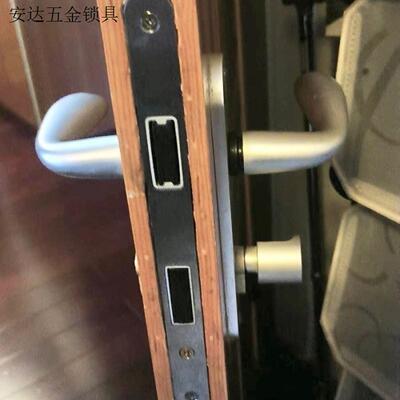 不锈钢通用磁吸静音木门锁体