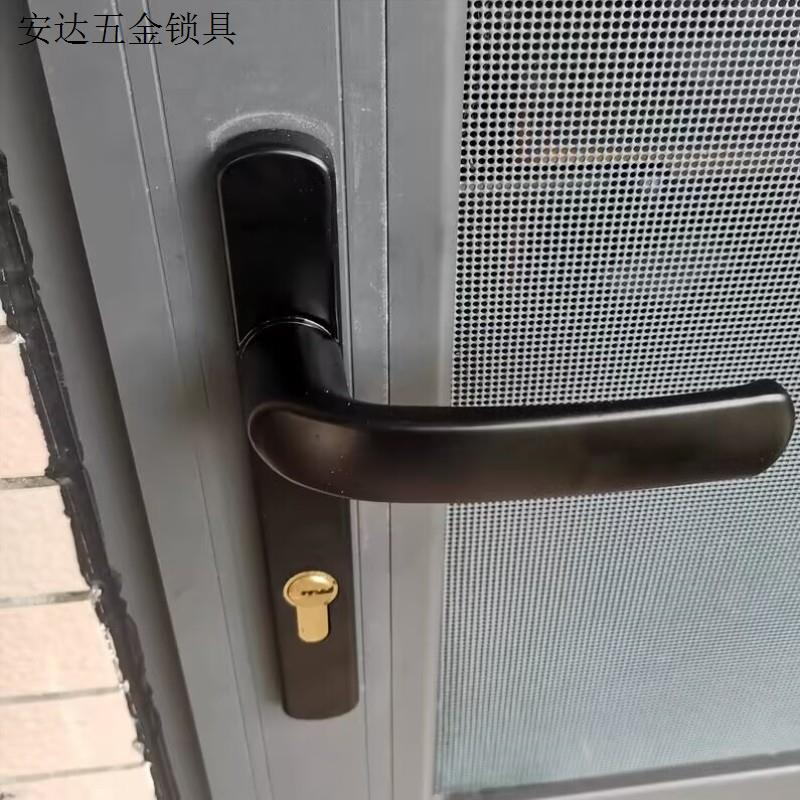 塑钢锁中心距85mm平开门户门锁