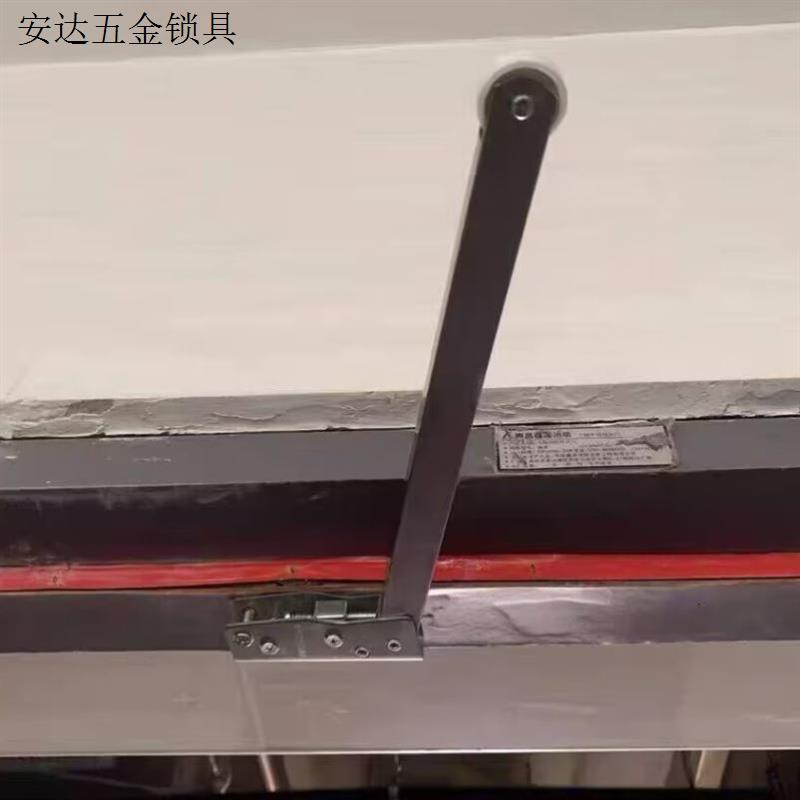防火门不锈钢顺位器消防门通道闭门顺序器弹簧辅助缓冲关门开门.