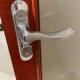 卫生间不锈钢门锁无钥匙家用洗手间浴室通用型门把手室内单舌执.