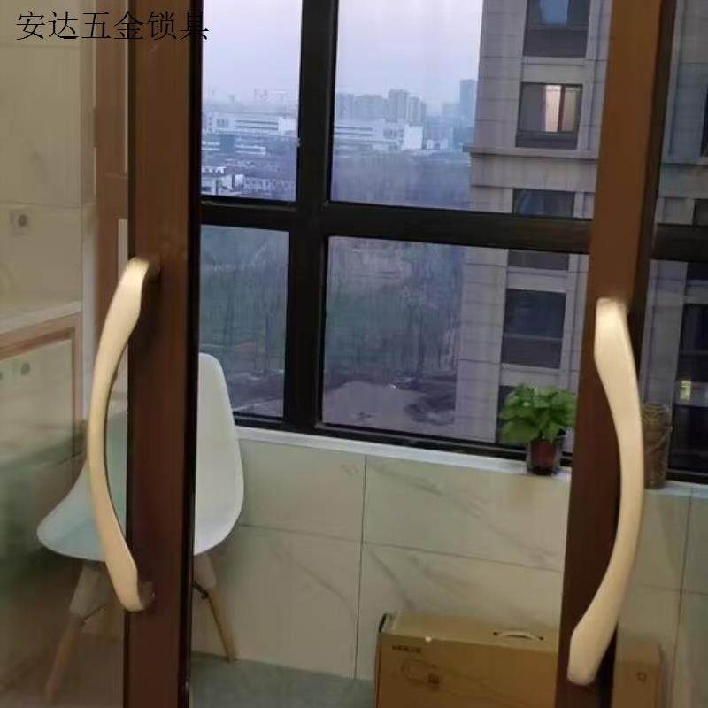 铝合金推拉门拉手移门大把手厨房重型阳台中空门明装大拉手螺丝.