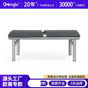 三人位排椅机场不锈钢长椅子医院等候诊椅公共联排休息座椅输液椅