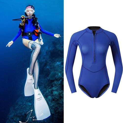 时尚潜水服湿衣连体冲浪防晒