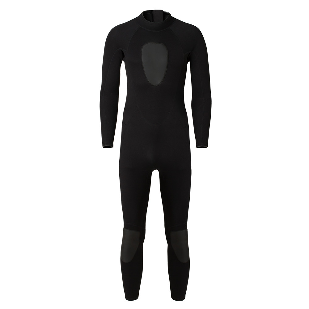 潜水服3mm连体保暖长袖浮潜男女自由潜黑色水衣专业装备waterstar