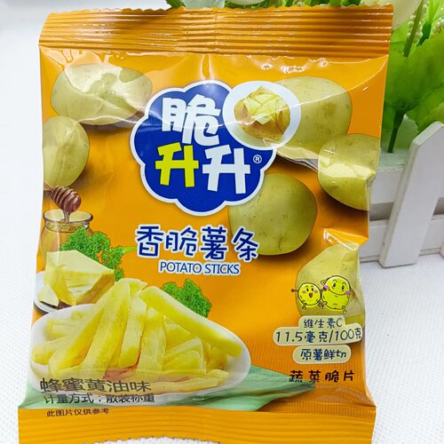 脆升升香脆薯条蜂蜜黄油味