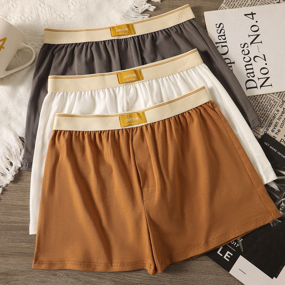 纯棉男士阿罗裤简约纯色居家裤宽松透气大码睡裤亲肤大码四角短裤,女士内衣/男士内衣/家居服,男阿罗裤,淘宝优惠券,粉丝福利购,淘宝优惠卷