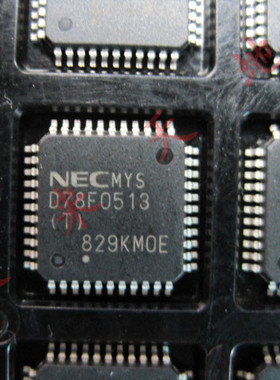 进口原装 UPD78F0513A D78F0513A QFP-44 8位微控制器 单片机