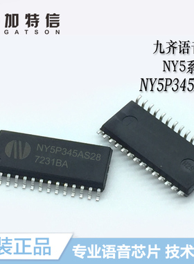 全新原装Nyquest/九齐语音IC OTP全系列NY5P345AS28 封装SOP28