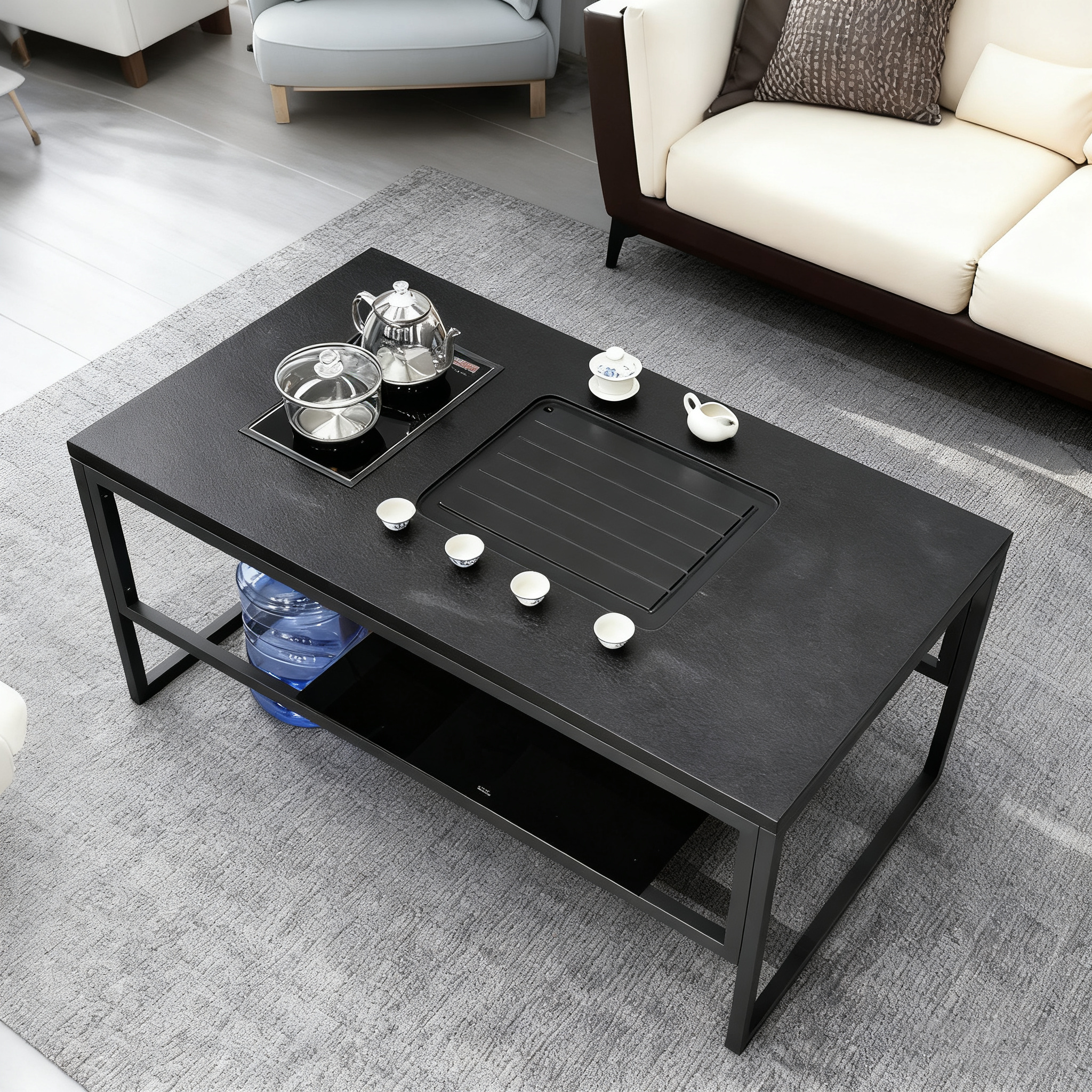 家用多功能茶台带烧水壶