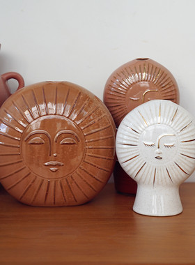 陶瓷花瓶摆件北欧客厅