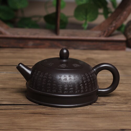 名家风宜兴全手工原矿心经紫砂壶