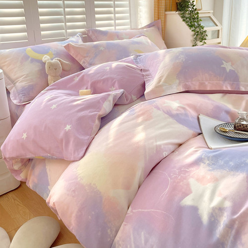 纯棉被套单件100全棉被罩四季款