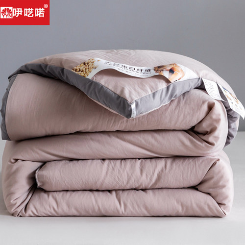 四季通用大豆纤维被子冬被