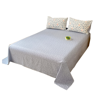 ins简约风纯棉斜纹床单单件